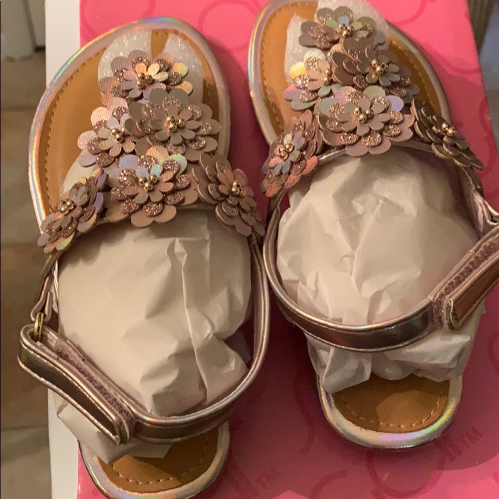 Sugar sandals/color blush